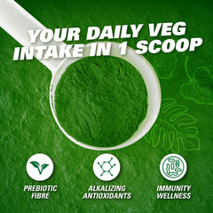 EHP Labs OxyGreens Pineapple serving scoop, convenient daily greens in one scoop