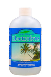 Eidon Electrolytes bottle front view, clean label for daily hydration and electrolyte balance.