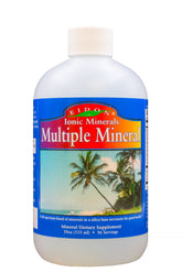 Eidon Ionic Minerals bottle with dropper for easy mineral intake.