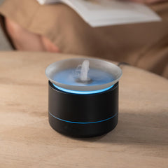 Eiifiter 200ml tabletop fountain with clouds for a tranquil ambiance