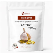 EILTEAU aged garlic extract odorless bottle for immune support.