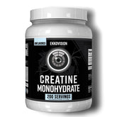 Ekkovision Creatine Micronized Powder bottle for smooth mixing and everyday energy support.