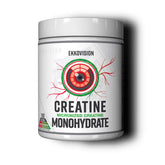 Ekkovision Creatine Monohydrate bottle ready for workouts