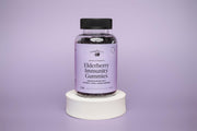 The Elderberry Co. extra strength gummies bottle front for immune support