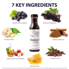 Elderberry Queen organic-label confirms USDA Organic certification.