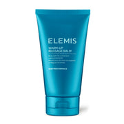 Elemis Warm-Up Massage Balm bottle pour for quick warming massage.