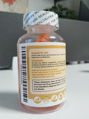 Jar with label showing extra-strength joint support and elderberry.