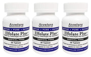 ELFOLATE Plus bottle pour for easy daily folate support.