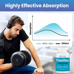 Elikadur bioflavonoid complex label emphasizing antioxidant support for ears