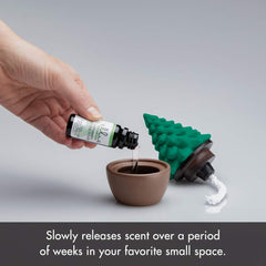 Ellia Evergreen reusable reservoir supports long-lasting aroma without frequent refills.