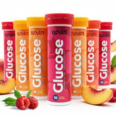ELOVATE glucose tablets Peach flavor dissolve quickly for energy