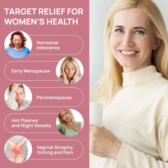 Elrisme Estriol Cream applied to vulvar area offers targeted comfort and hydration