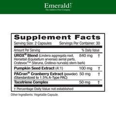 EMERALD LABS Bladder Health cranberry closeup highlighting PACran extract