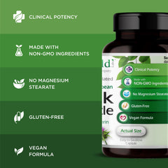 Emerald Labs Elevated Mood label close-up with clean allergen-free formula