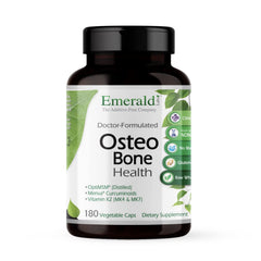Emerald Labs Osteo Bone Health capsules in bottle for daily bone and joint support