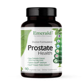Emerald Labs Prostate Health bottle front with vegan capsules for urinary support