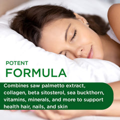 Saw Palmetto included alongside beta-sitosterol in the Emerald Labs blend.