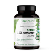 Emerald Labs Setria L-Glutathione bottle front for daily immune support