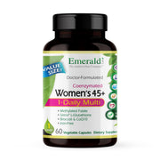 EMERALD LABS Women's 45+ multivitamin bottle for comprehensive daily nutrition.