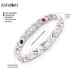 Close-up of Emmori 316 stainless steel hypoallergenic band