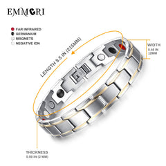 Emmori Ultra Strength Bracelet showing adjustable length for a precise, comfortable fit.