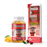 Emulsion de Escocia Kids Cherry Cod Liver Oil bottle supports daily immune-friendly nutrition.
