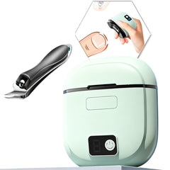 EMWEYKE electric nail clipper with LED light for precise trimming at home