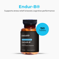 Endur-B Complex SR capsules close-up demonstrates long-lasting nutrient delivery throughout the day.