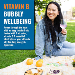 Ener-B+ Vitamin C boost packet provides a daily nutrient lift.