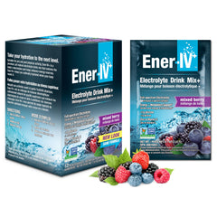 Ener-C electrolyte powder mixed berry packet for on-the-go hydration