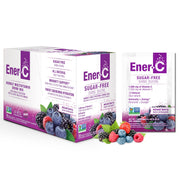 Ener-C sugar-free berry sachets ready to mix for a quick immune-support boost