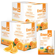 Ener-C sugar-free orange sachets in a box, ready for daily vitamin C.