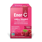 Ener-Life Raspberry multivitamin drink mix packets for on-the-go hydration