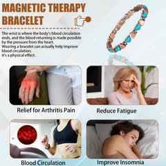 EnerCoppeX hypoallergenic copper bracelet emphasizes skin-friendly wear