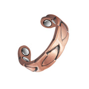 EnerCoppeX Copper Magnetic Ring; open design for adjustable, comfortable fit.