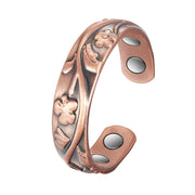 EnerCoppeX copper magnetic ring for women, stylish daily wear with potential comfort support