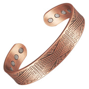 EnerCoppeX pure copper bracelet in a classic bracelet style for everyday elegance