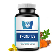 Enerderro Probiotics bottle promotes women's digestive health