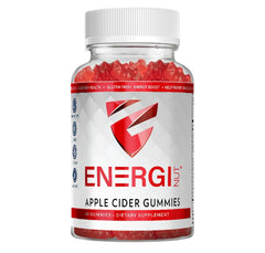 ENERGI Nut ACV Gummies bottle front for a tasty daily ritual with 1000mg ACV.