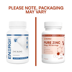 Energi Nut zinc chelate capsules for convenient daily intake.