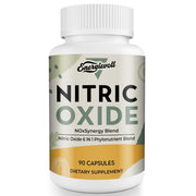 Energievoll Nitric Oxide bottle front shows daily energy support