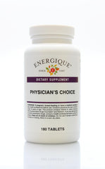 Energique Physician's Choice multivitamin bottle front view, supporting daily wellness.