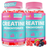 Energixir creatine monohydrate gummies berry bottle for convenient post-workout support