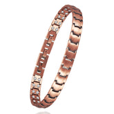 EnerMagiX copper anklet close-up shows pure copper finish and craftsmanship