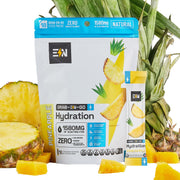 Engineered Nutrition pineapple electrolyte packet for on-the-go workouts