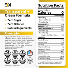 Engineered Nutrition vegan non-GMO electrolyte ingredients support clean hydration