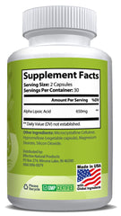 ENP Alpha Lipoic Acid capsules inside highlight daily energy support.