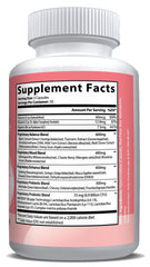 ENP Menopause Support bottle side view highlighting steady energy.