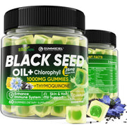 EnvyCure black seed oil gummies bottle offers convenient daily immune-friendly support.
