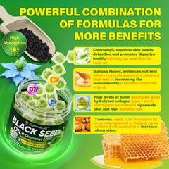 EnvyCure chlorophyll-green gummies image emphasizes antioxidant-rich refreshment.